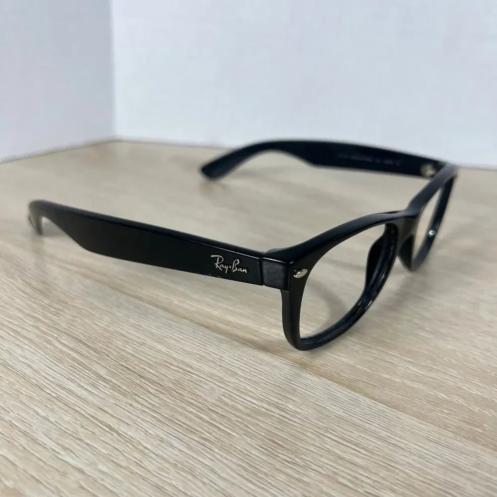 Ray-Ban New Wayfarer RB2132 901 Black Full Rim Sunglasses FRAMES ONLY 52-18-145